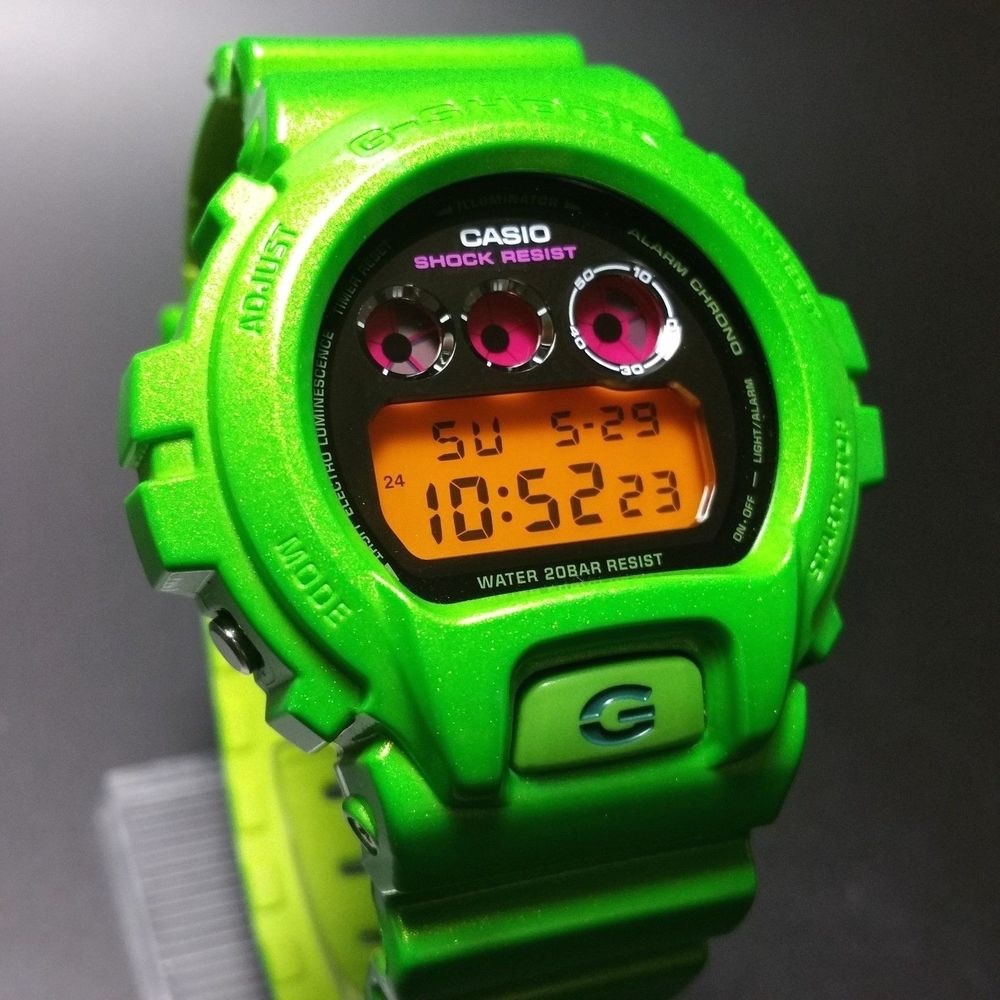 Casio G Shock Metallic Shock Green Watch